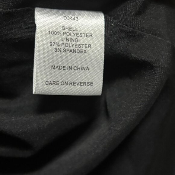 Alexia Admor Floral Black Midi Dress With Puff Sleeves Size 6 - Picture 8 of 8